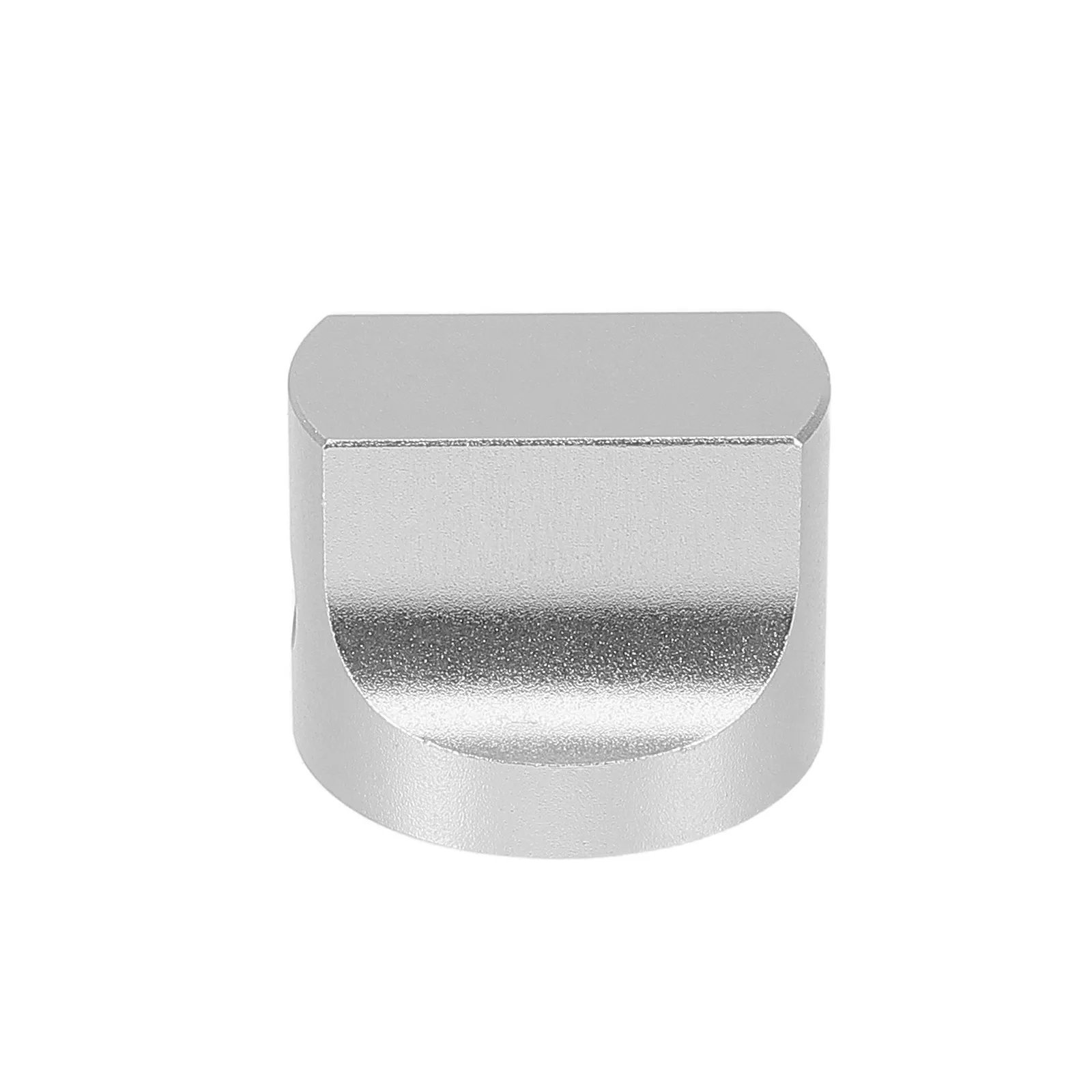 Audio Potentiometer Knob Aluminum Alloy Matte Silver 20x15mm Volume Control for Guitar Tube Amplifier