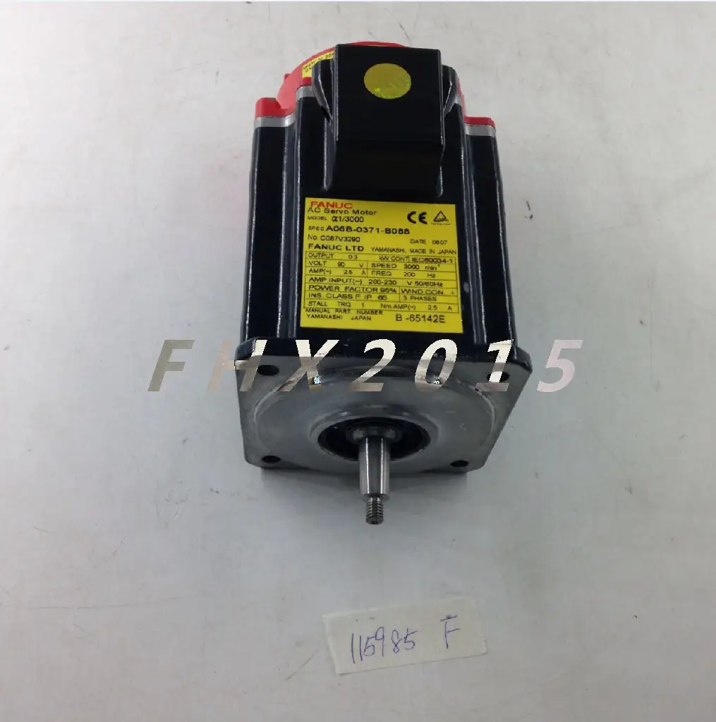 Fanuc Servo Motor A06B-0371-B088 tested