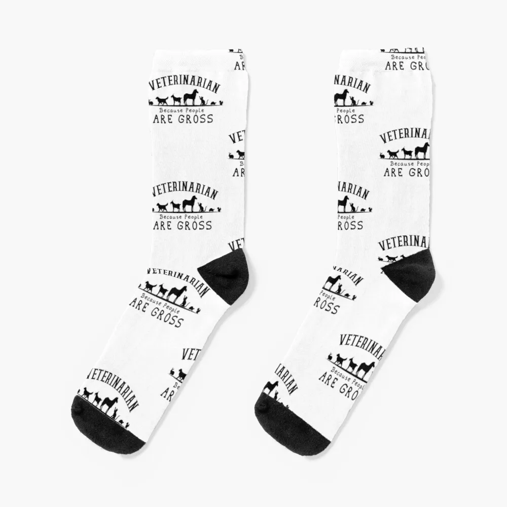 Tierarzt, weil Menschen grob sind, Tierärzte Socken warme Frauen socken