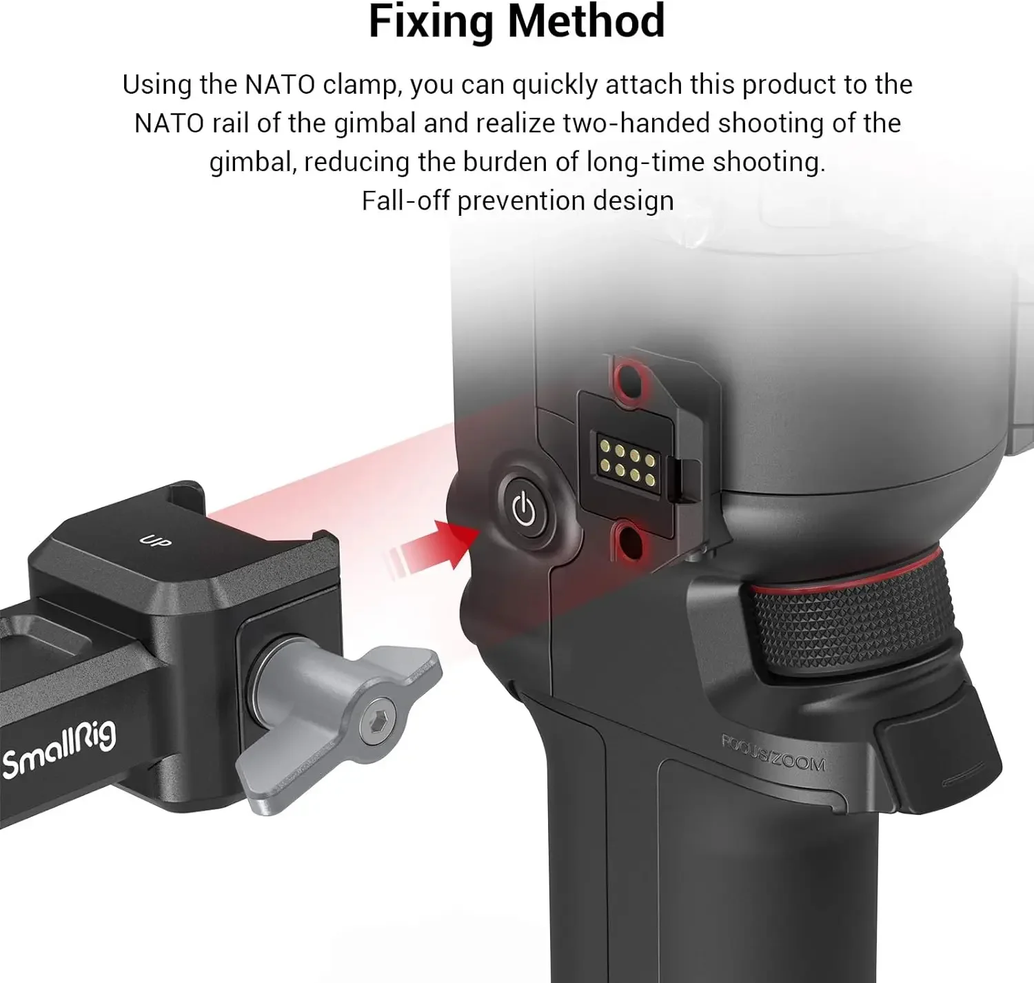 New SMALLRIG Dual Handle Handgrip for for RS2 / RSC2 / RS3 / RS3 Pro Gimbal - 3027