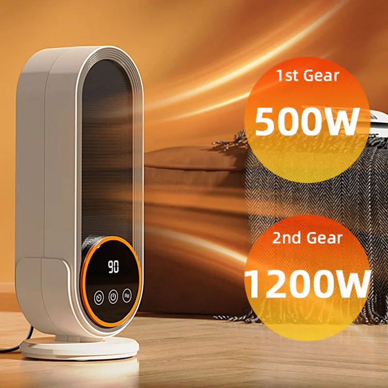 

Mini Fan Heater,Remote Control Timed Electric Heater Hot Air Blower,Portable Home Room Heater,2 Gear Adjust Space Heater110V220V