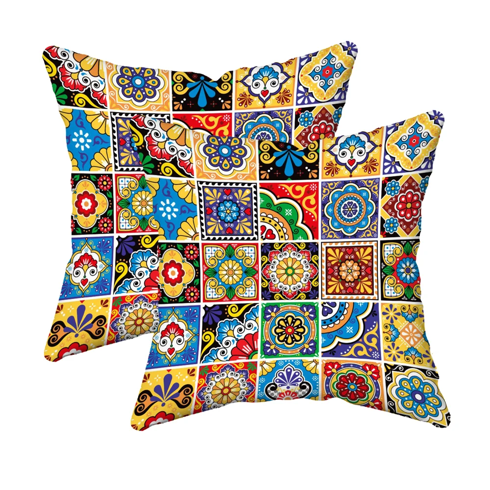 Bohemia Painting Pillow Case Mandala Cushion Cover Throw Pillow Case Sofa Home Decorative Pillows Cover 8.1