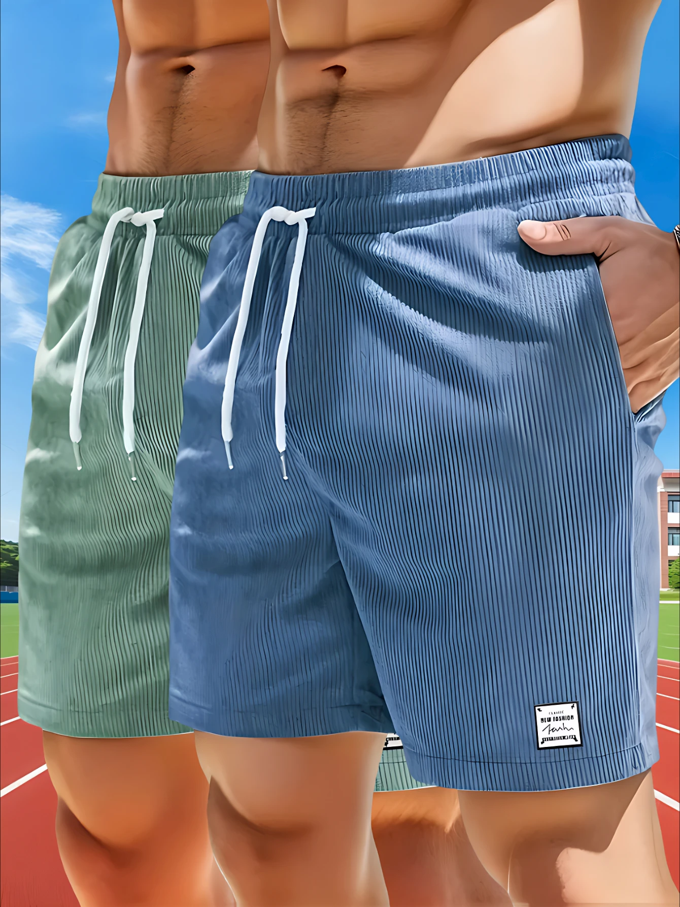 

Новое поступление лета, спортивные короткие мужские новые удобные одежды с эластичной резинкой на талии, мужские дышащие короткие брюки, повседневные шорты для мужчин