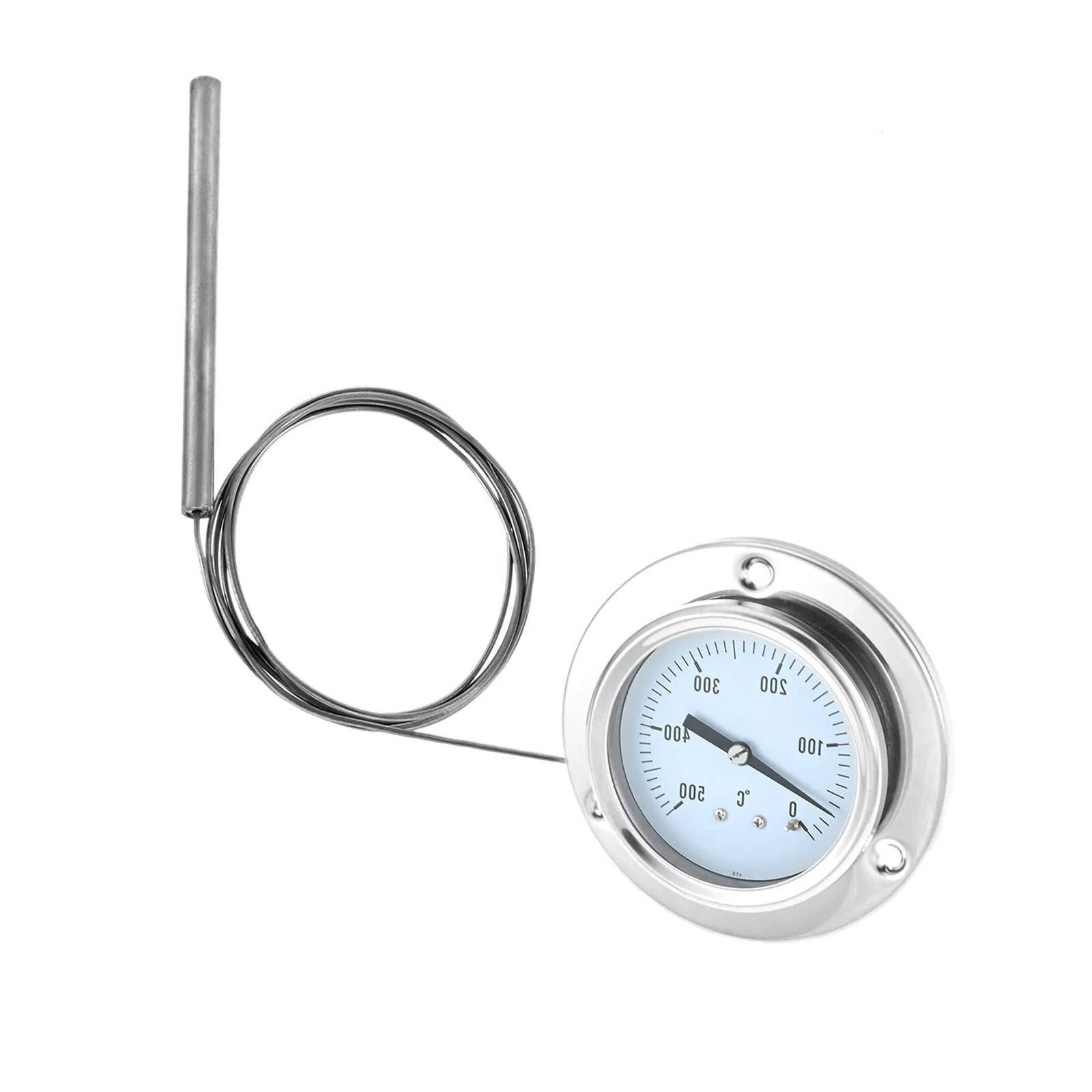 1Pc 150cm Oven Thermometer with Stainless Steel Probe Heat Resistant up to 600 °C for Kitchen Barbecue Rust Resisting Convenient