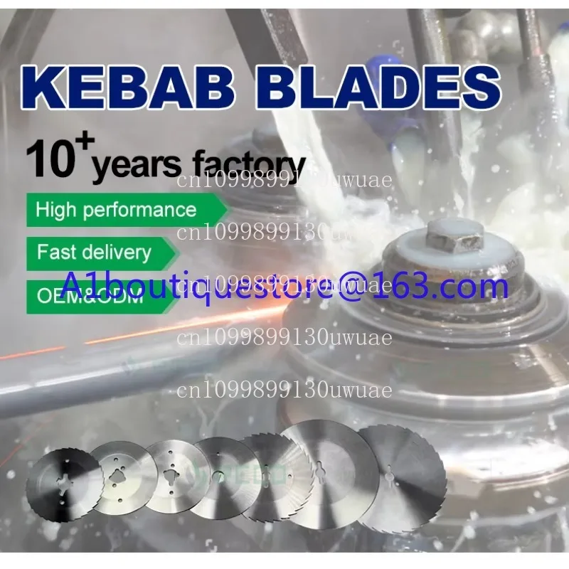 2025 New Electric kebab tandir blade sharpener 120mm and accessories