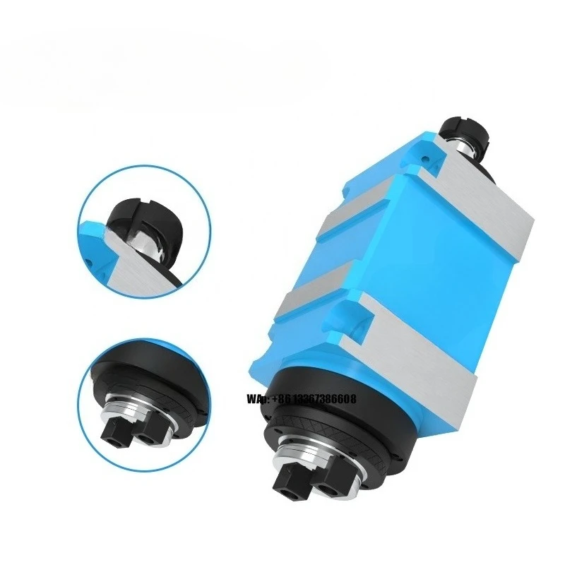 Side Cutting Boring Milling Spindle Power Head with 1 Year Warranty Accuracy 0.005-0.01mm 220V 6000 RPM