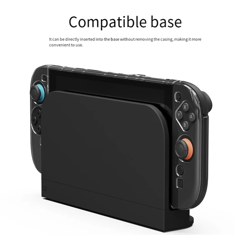 AA60-ป้องกันสําหรับ Nintendo SWITCH 2 PC CLEAR Anti-Fall Anti-Scratch แยกการออกแบบสําหรับ Enhanced GAMING Experience