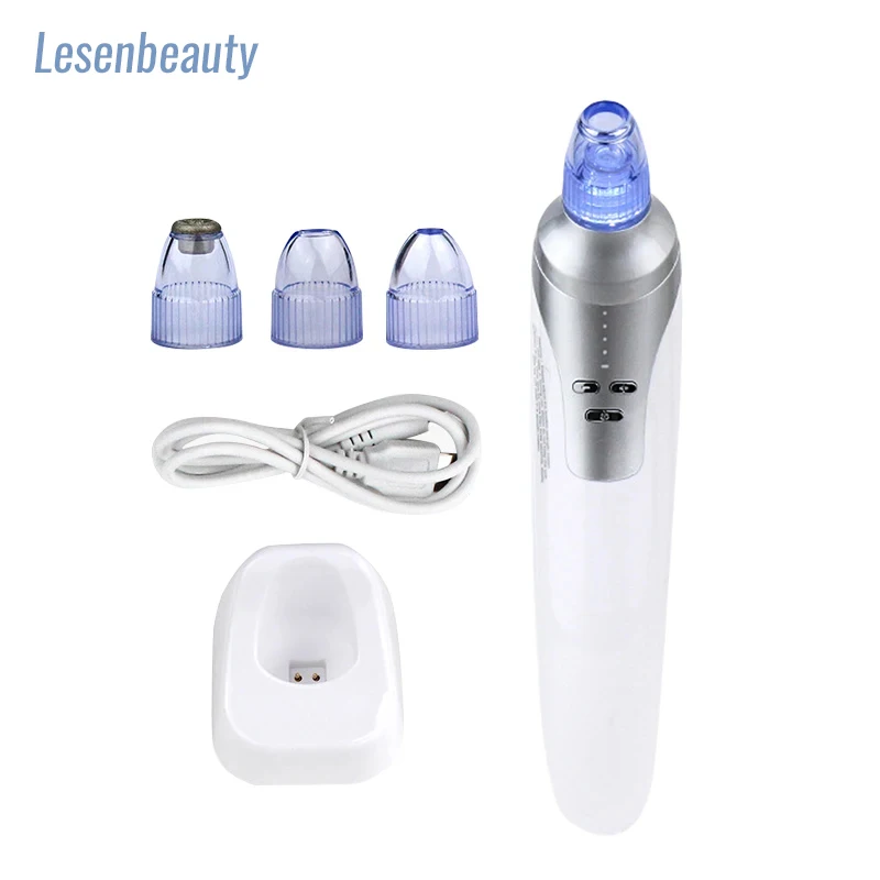 In Stock Fast Drop Shipping 3 Suction Mode Face Cleansing Beauty Machine Dead Skin Remover Face Vacuum Blackhead Removal Skin US