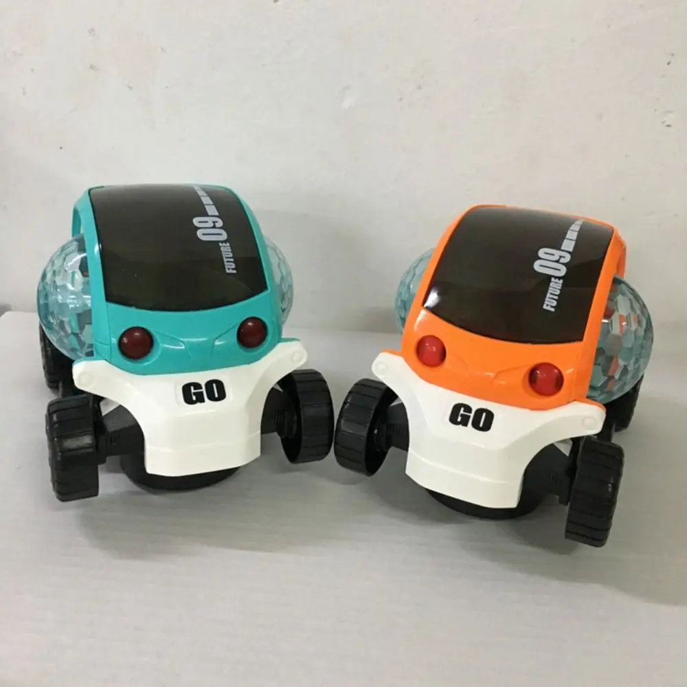 LED light Automatic Special 3D Rotating Car Educational Luminous Music Car Toy Cartoon Glowing Electric Vehicle Toys Boys Girls