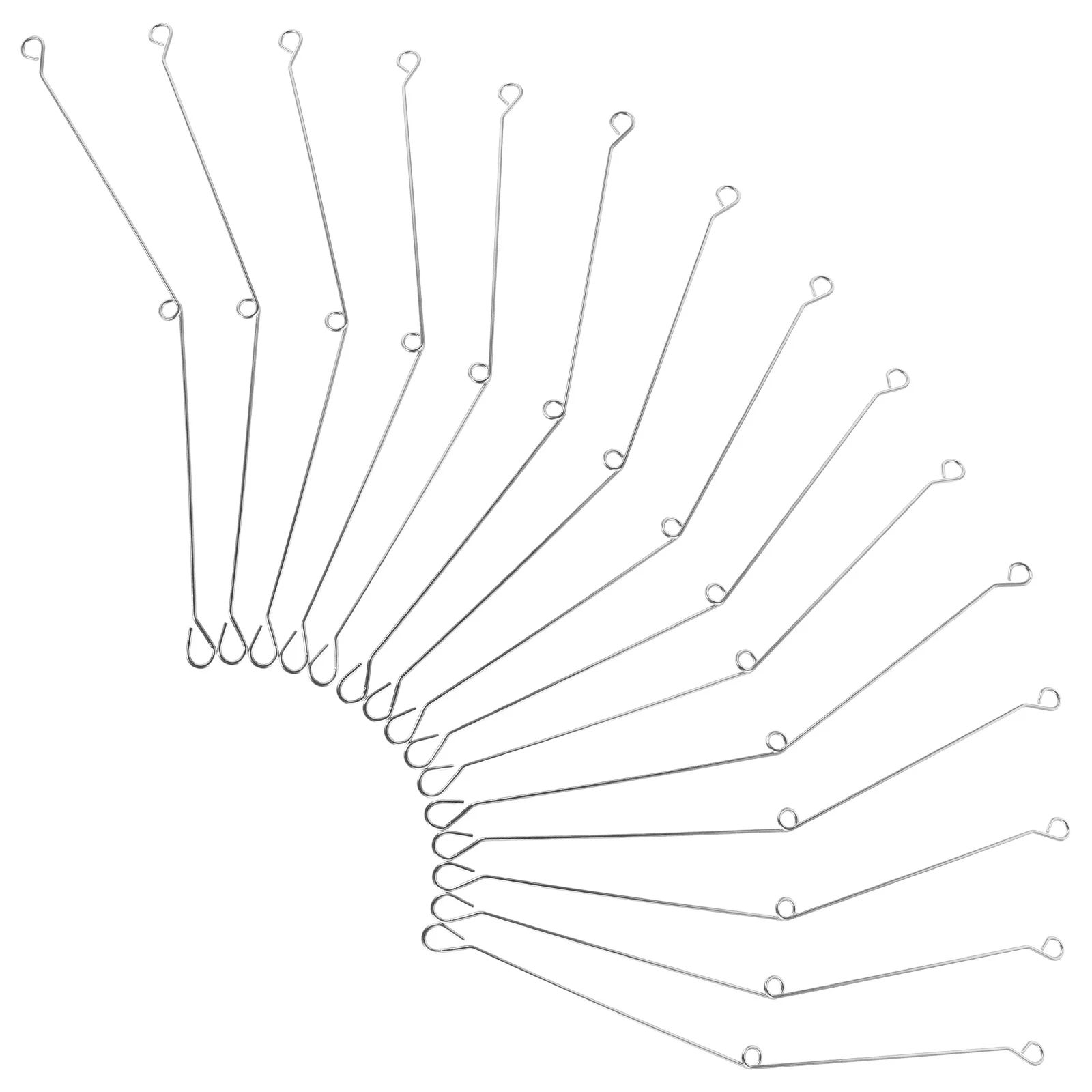 

16pcs Stainless Steel Torsion Spring Clips For Recessed Lighting Fixtures Heavy Duty Retaining Springs Can Lights Downlight Trim