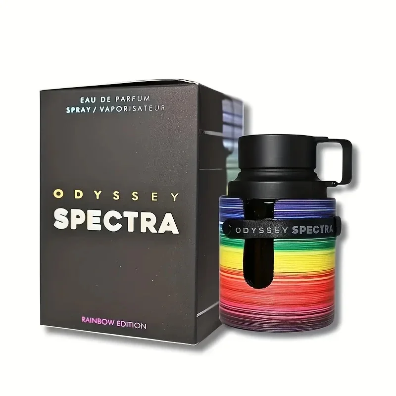 

Odyssey Spectra Rainbow Special Edition Парфюмерный спрей унисекс 3,4 унции | Эксклюзивный цвет для мужчин и женщин, идеальный вариант.