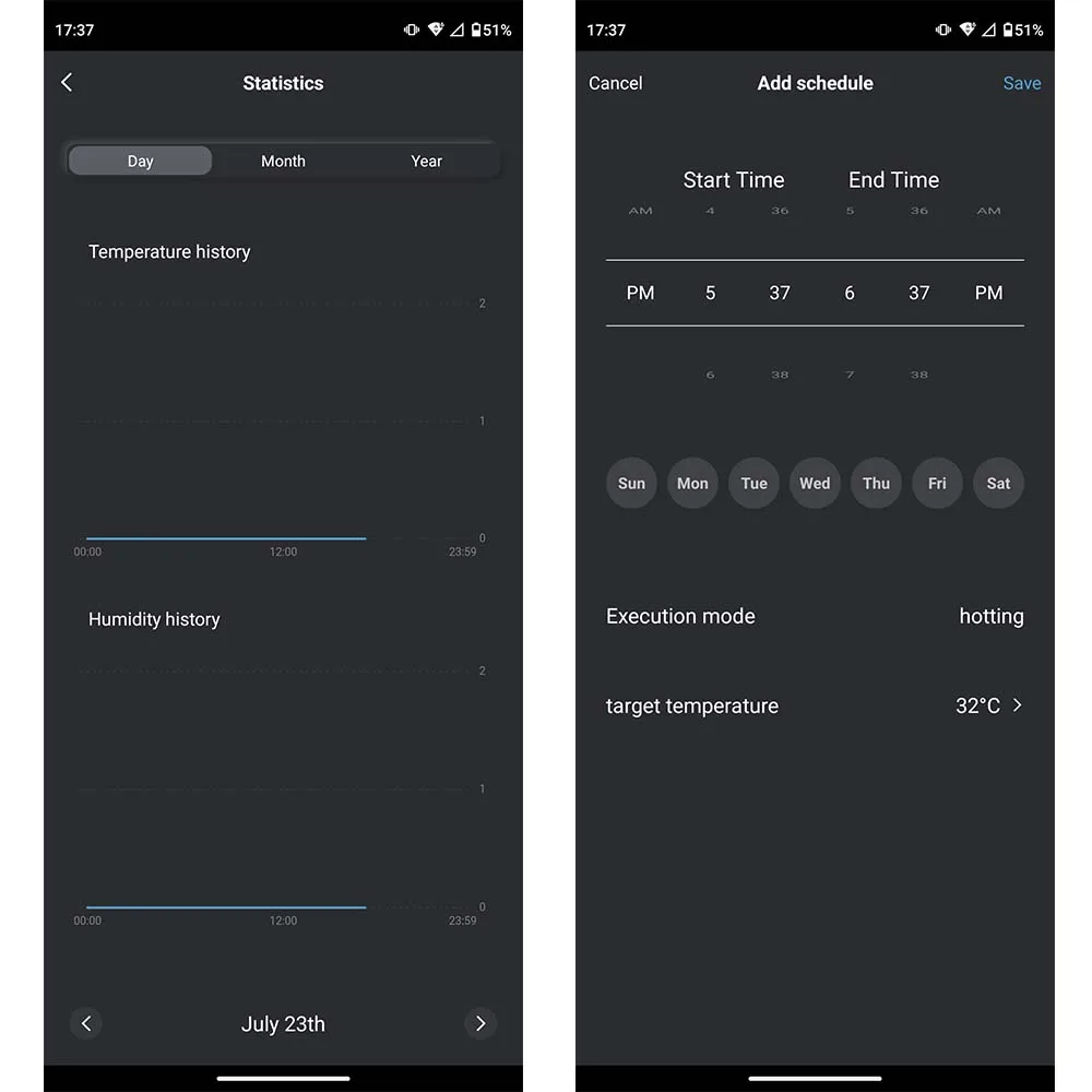 12 В 24 В 220 В Tuya WIFI умный переключатель с датчиком Humiture T & H мониторинг в реальном времени высокоточный зонд Alexa Work