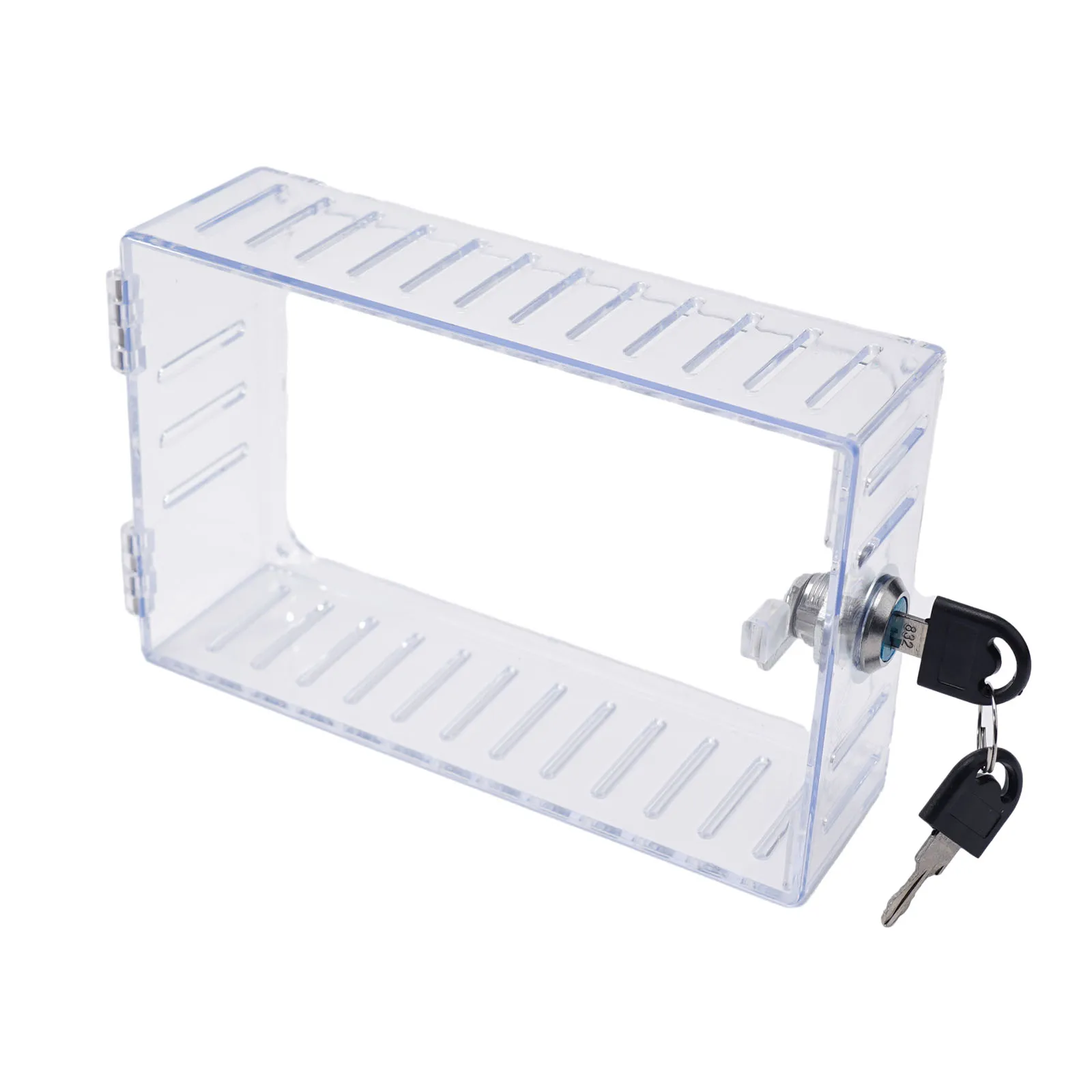 for durable for acrylic Thermostat Cover with Lock No Color Change over Time Protects Thermostat from Unwanted Touches