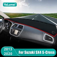 Para Suzuki SX4 s-cross 2013 2014 2015 2016 2017 2018 2019 2020 sx4 cubierta parasol para salpicadero de coche accesorios de alfombrilla antideslizante