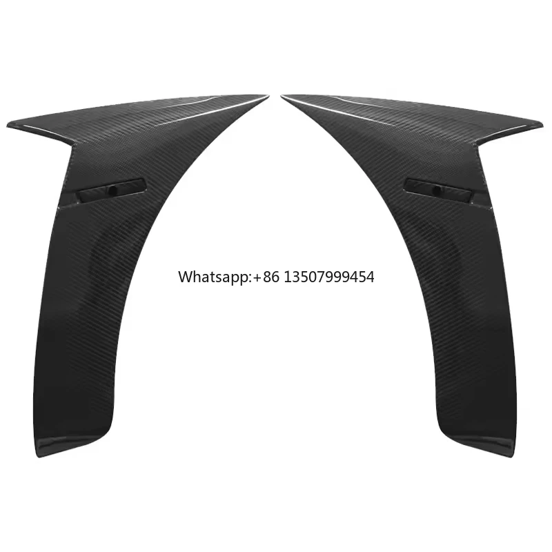 

B Style Side Fender Trim Dry Carbon Fiber Air Vent for S-class W222 Car