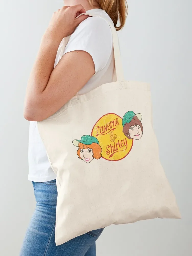 Laverne & Shirley ( vintage) Tote Bag Canvas bag for women female bag shopper bags for women shopping bags foldable