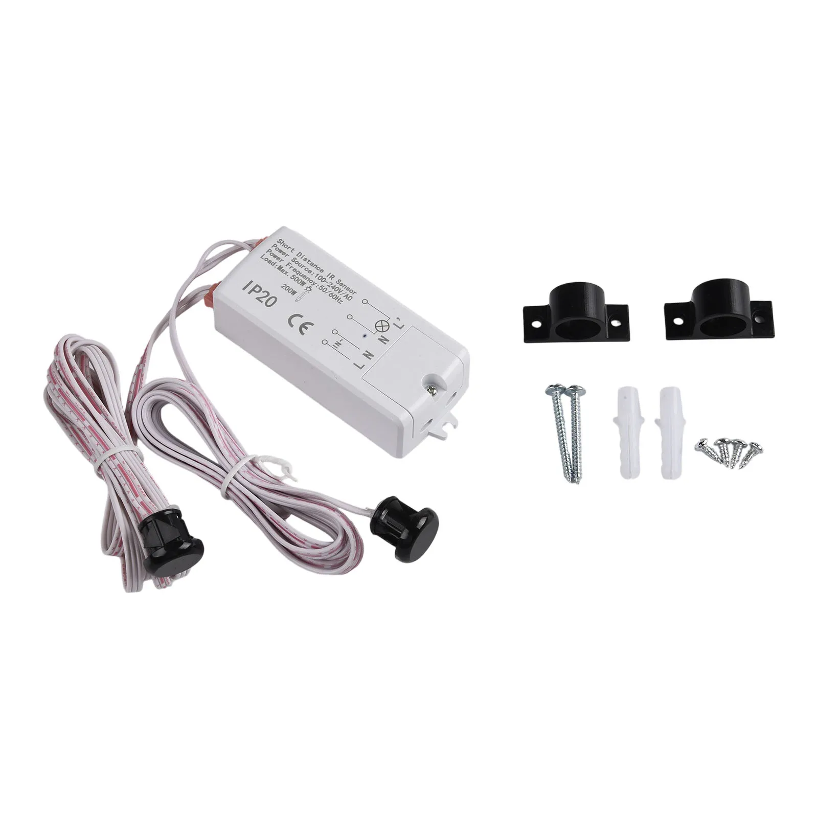 Convenient Light Activation 87.5*36*20mm Dual Touch Sensor Switch Accessory Flexible Installation For Home Decor