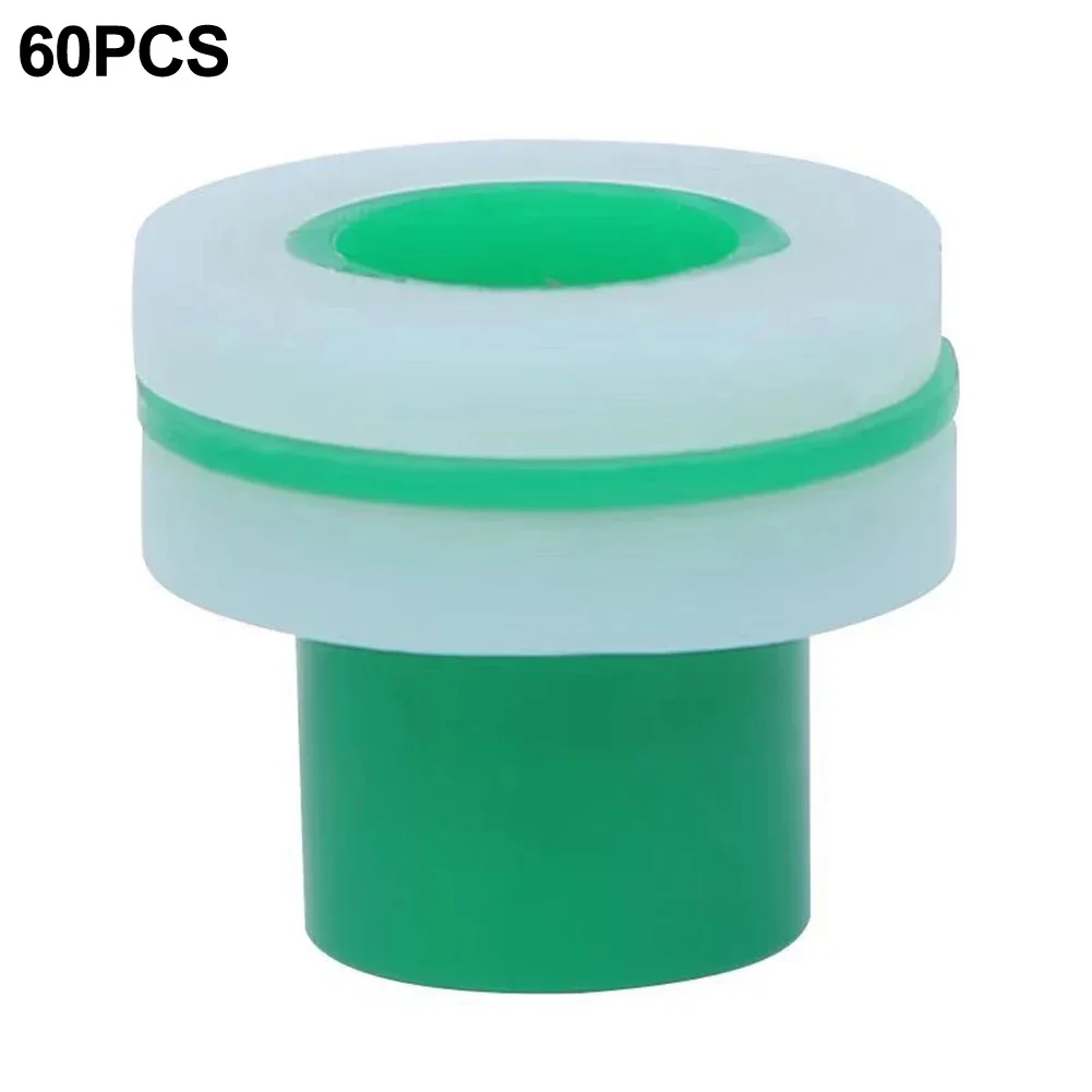 60PCS Faucet PPR Pipe Plugs Thread Pipe Fitting Tape Pad Leak-proof Sealing Ring Angle Valve Silicone Pads Plumbing Accessories