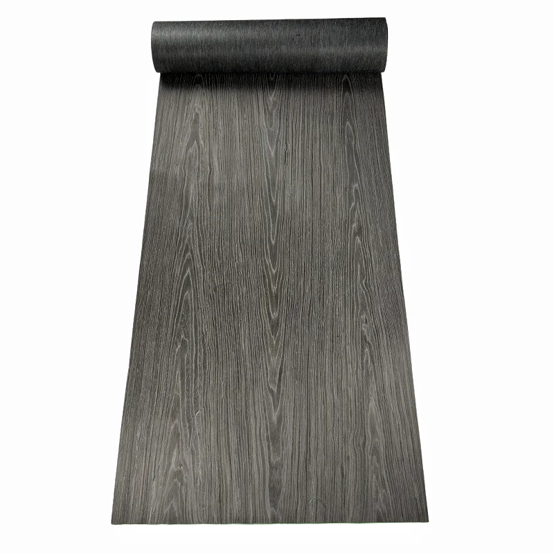 Tech Black Apricot Wood Veneer Coffee Table Tops Premium Quality High-End Sheet DYI for Electric Guitar