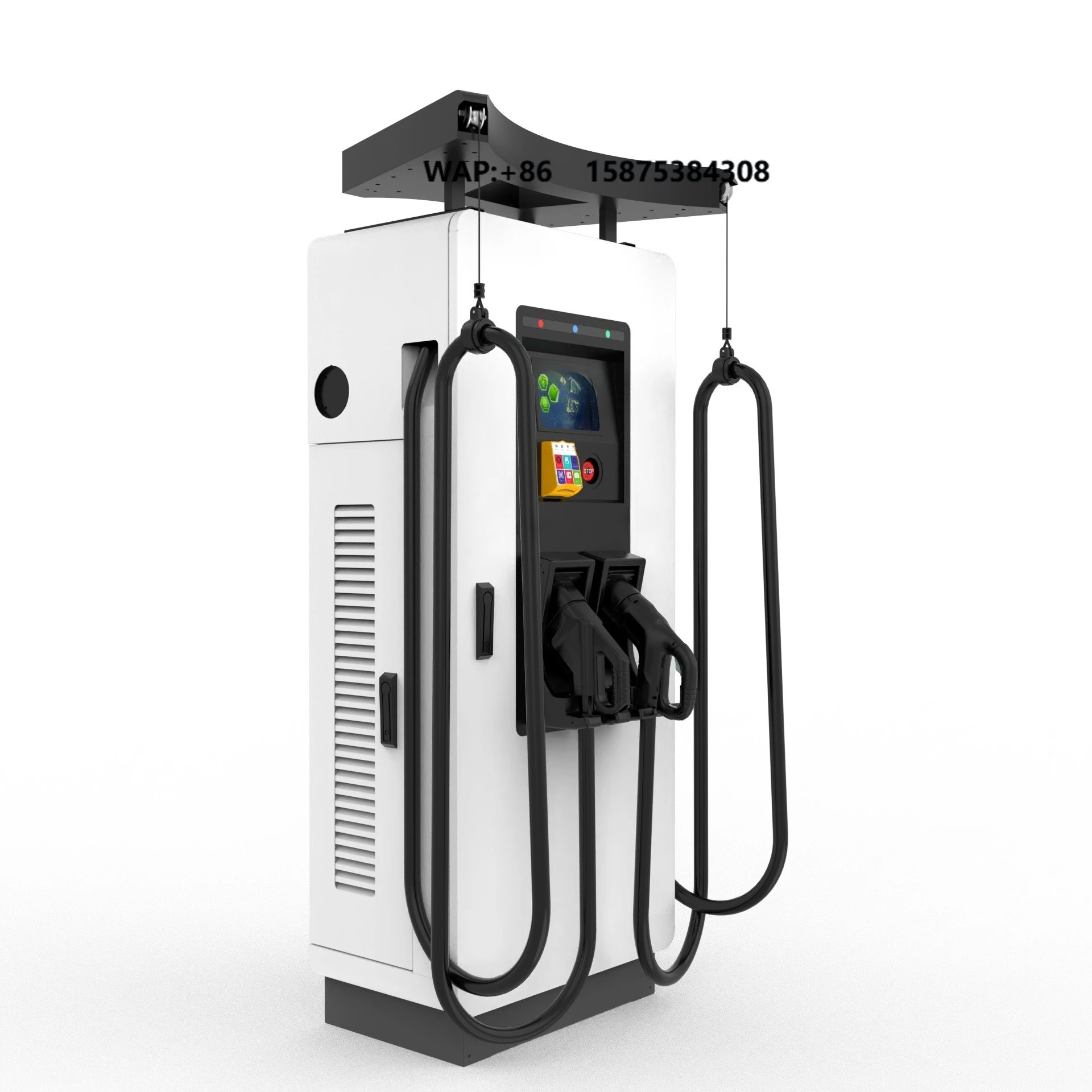 60kW to 240kW DC Fast EV Charging Station OCPP Compatible with Nayax POS Machine IP54 Commercial Electric Car Charging Pile