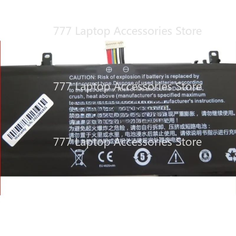 Infinix InBook X1 XL11 Pro X2 Plus XL21 I3 I5 I7 NM14IC1 537077-3S Laptop Battery For Ipasons Smartbook S1 T1F1FBL1 95%NEW