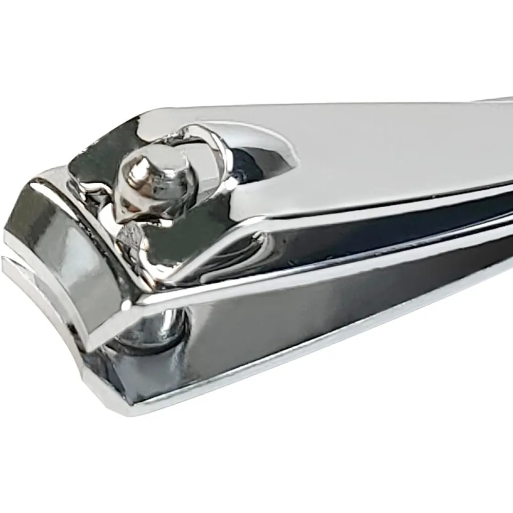 120 Pezzi Tagliaunghie Set Tagliaunghie piatte Unghie in acciaio inossidabile Manicure Pedicure Robusto argento Piccolo Trimmer Porta