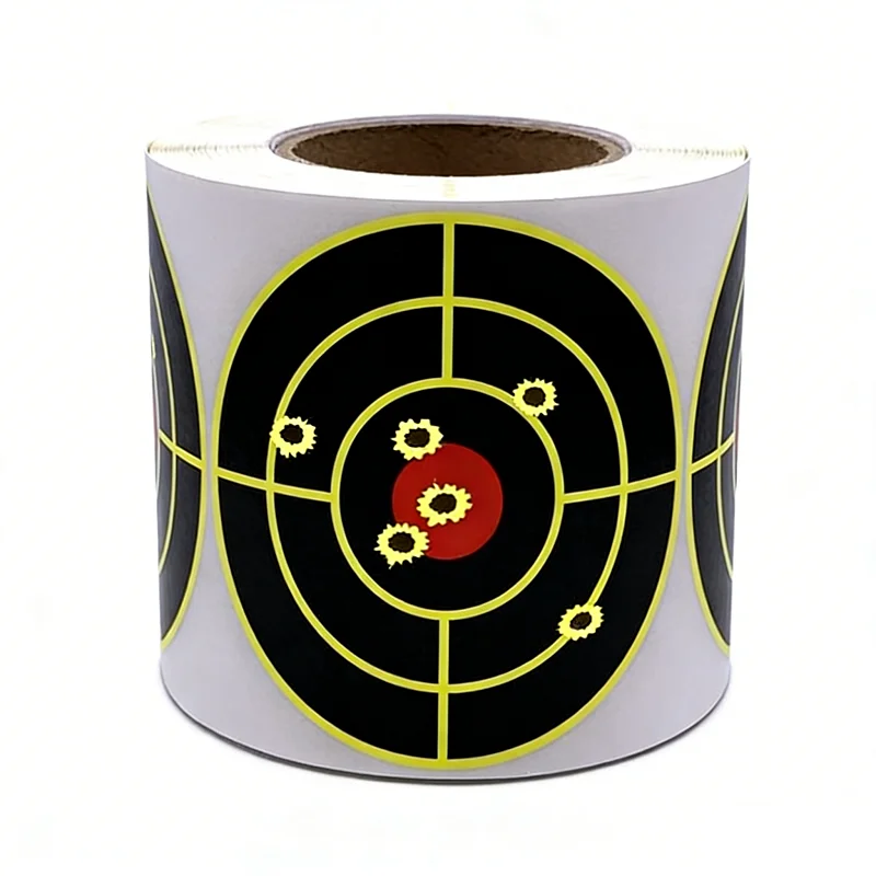 100/200 Counts Shooting Target Sticker Self Adhesive Reactive Splatter Splash Target for Hunting Practice Shoot Training Tools