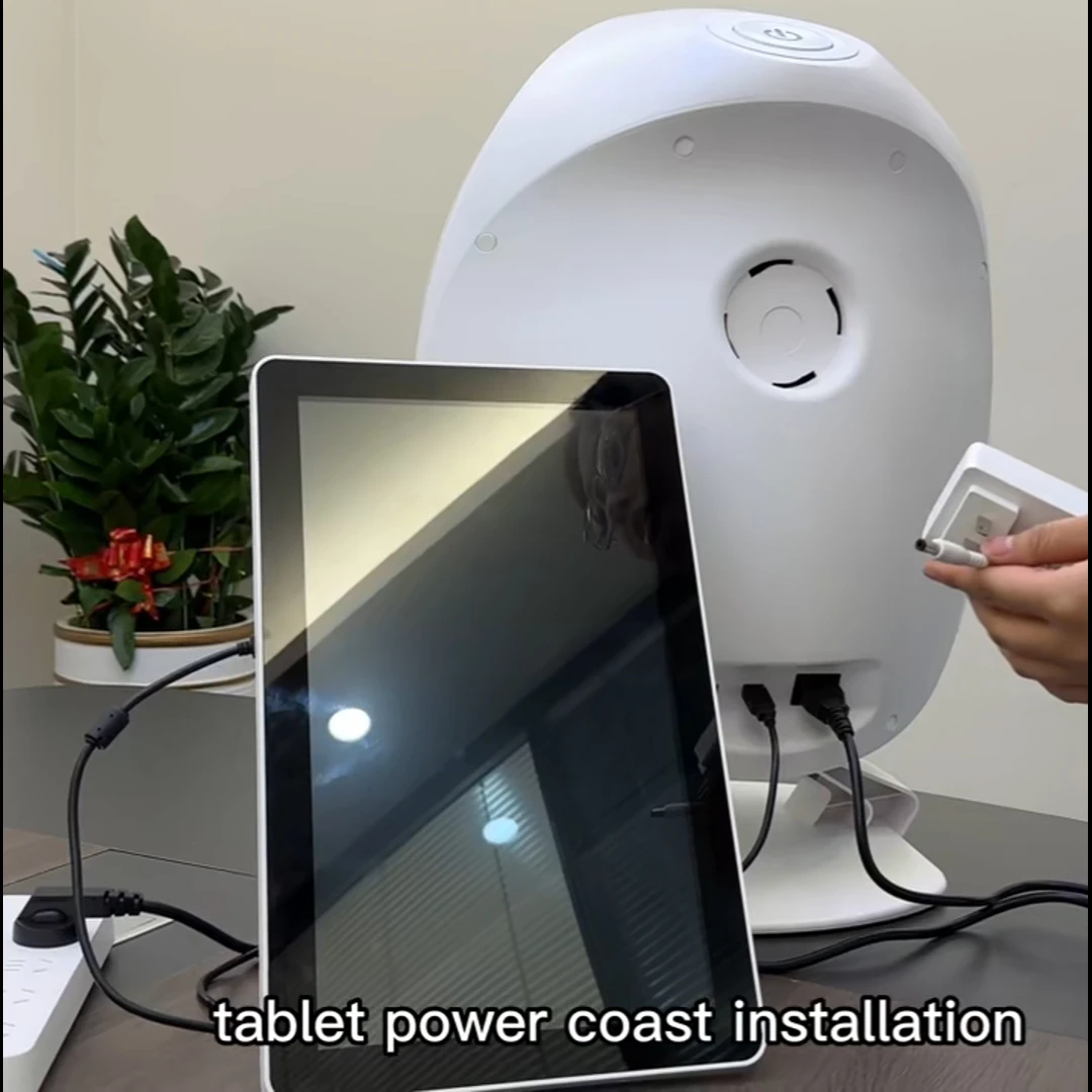 プロ仕様3D肌スキャナー顔分析機 ポータブルマジックミラーテスター スキンケア診断カメラ 2025 CE認証