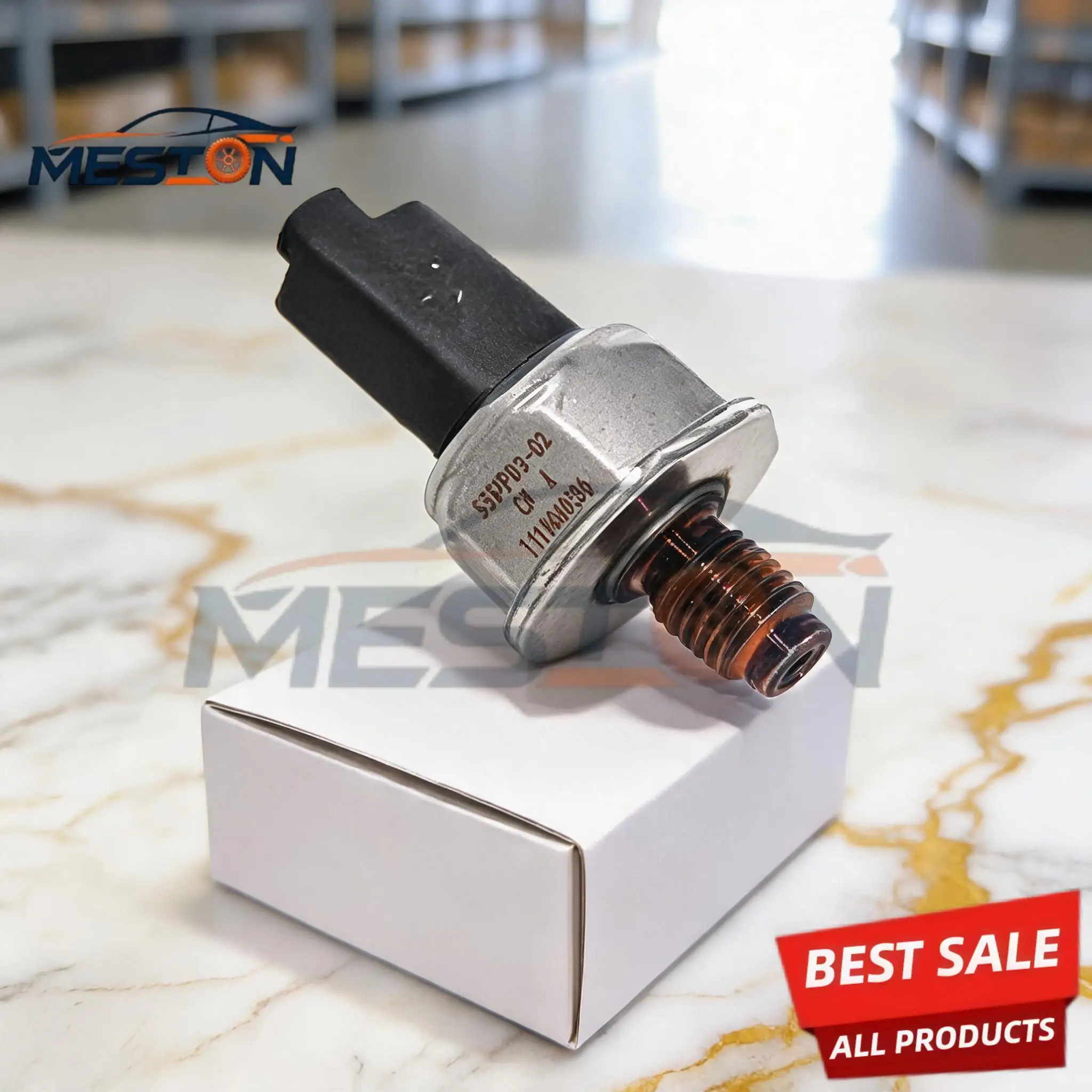 OEM 55PP03-02 9307Z511A Fuel Rail Pressure Regulator Sensor for Ssangyong Kyron 2.0 XDI, Jaguar X-TYPE 2.0/2.2 TDCI