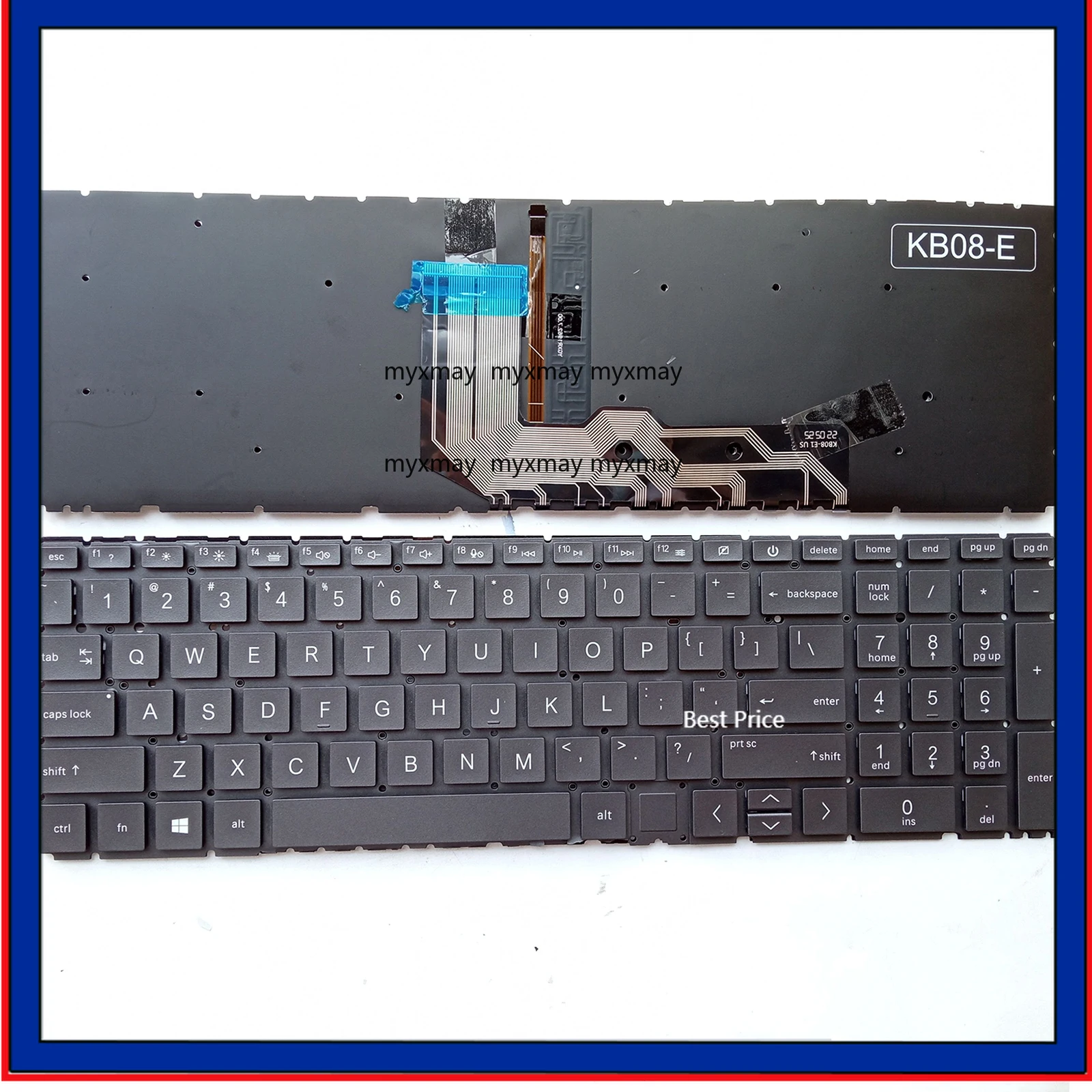 

US Laptop Keyboard For HP Envy X360 15-ED 15-AG 15-EE 15T-ED 15M-ED 15M-EE 17-CG TPN-C149