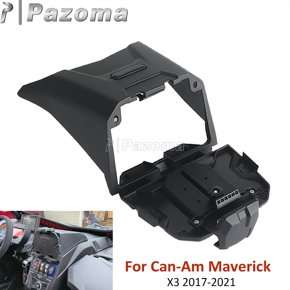 UTV GPS Tablet Phone Electronic Device Holder For Can Am Maverick X3 900 R RR X MR/RS/RC DS Turbo MAX R RR 2017-2021 Storage Box