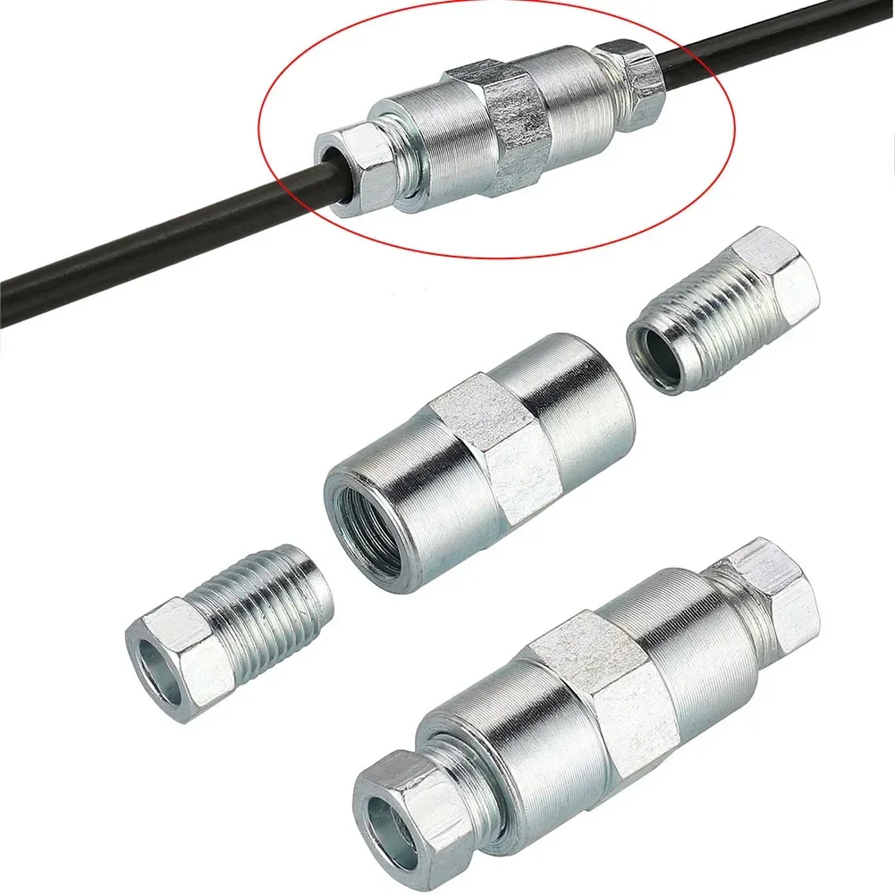 Kit de conector de Cable de freno de junta de tubo de freno de coche, tubo de freno práctico de usar, conector hembra para boca de campana de tubo 3/16