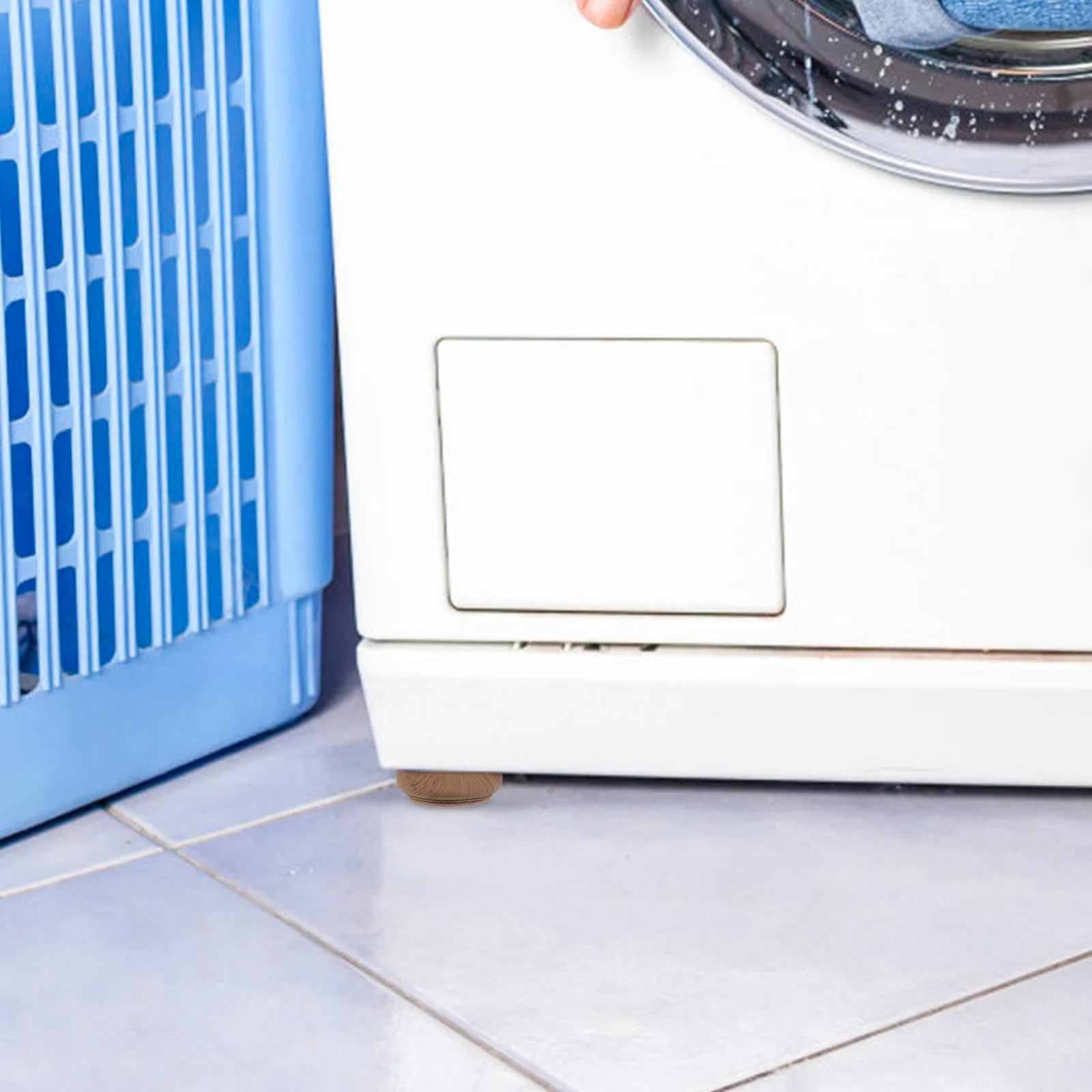 

8 Pcs Anti-scratch Furniture Feet Pads 4 4cm Inner Diameter Durable Non-slip Shockproof Coasters Table Legs Chair Legs Floor