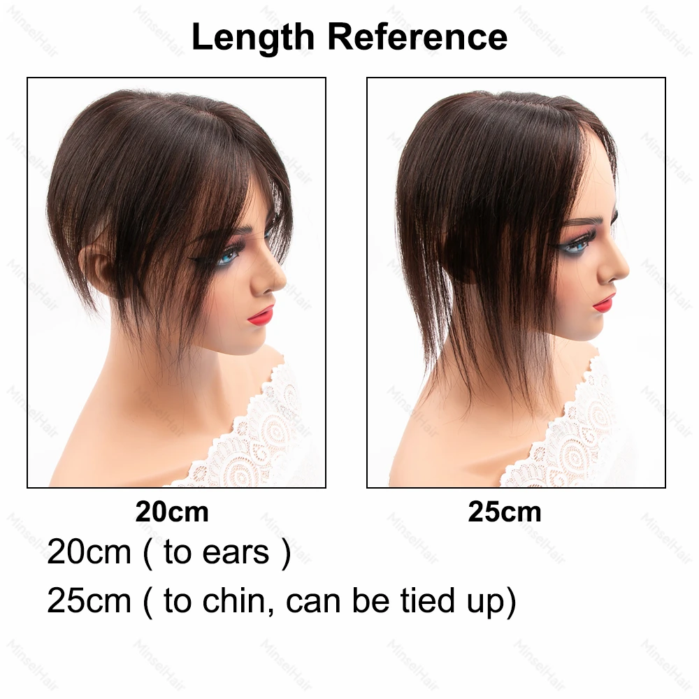 5x13cm人毛ヘアピース モノベース 漂白可能 # 27 3 クリップ 軽量で通気性のあるリアルな部分 20/25cm 目に見えない部分の髪