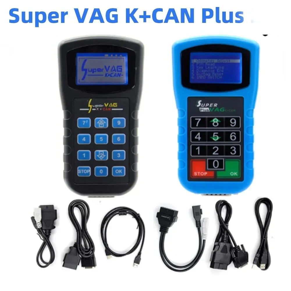 2023 Newest Super VAG K+CAN Plus 2.0 Diagnosis + Mil-eage Correction + Pin Code Reader Super VAG K+CAN Plus 4.8 Diagnostic Tool