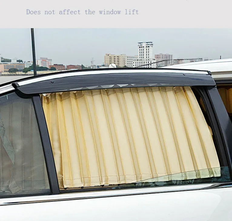 

Commercial Vehicle Modified Interior to Install Car Sunshade Curtains