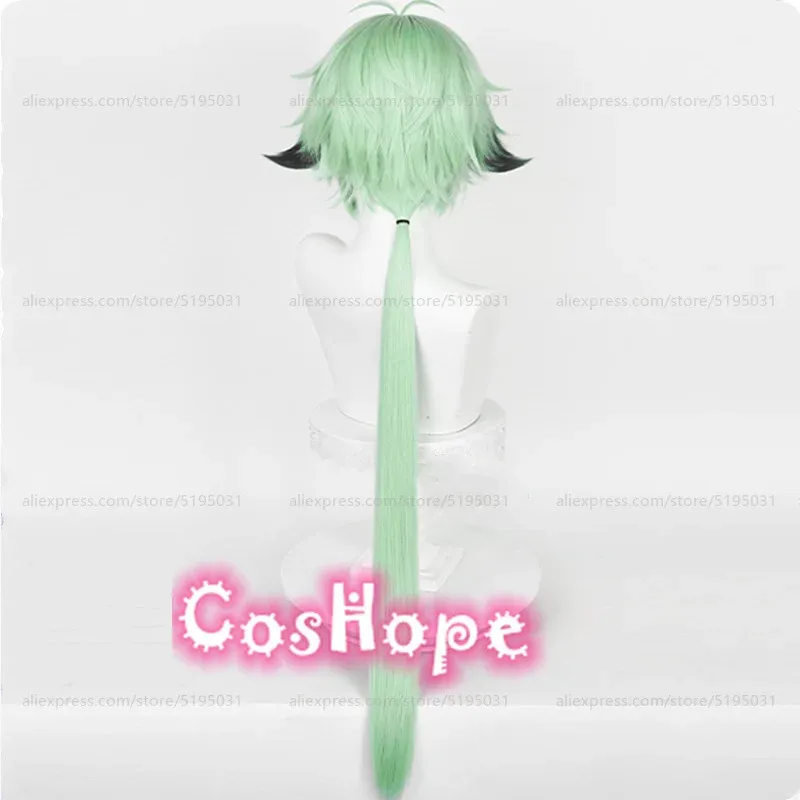 Sucrose 85 см длинный зеленый парик яблока аниме косплей термостойкие синтетические парики Halloweenk; 3,c'5.b;8'