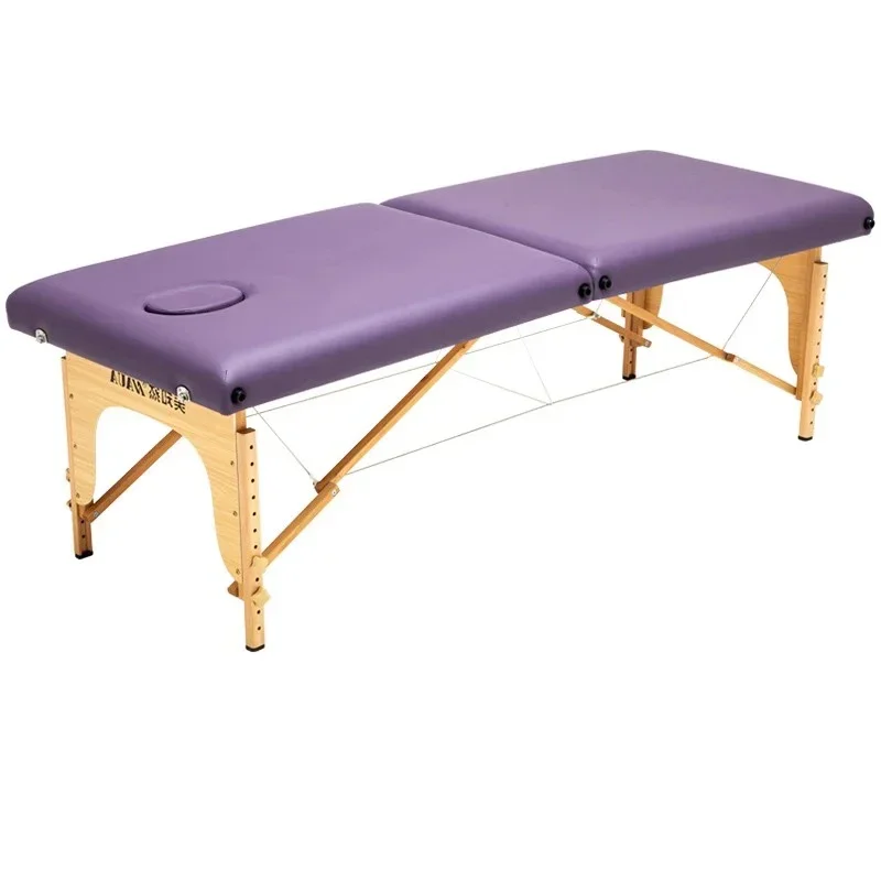 

Fold Portable Massage Bed Space-saving Lift SPA Massage Table Cervical Spine Eyelashes Lettino Per Massaggi Salon Furniture