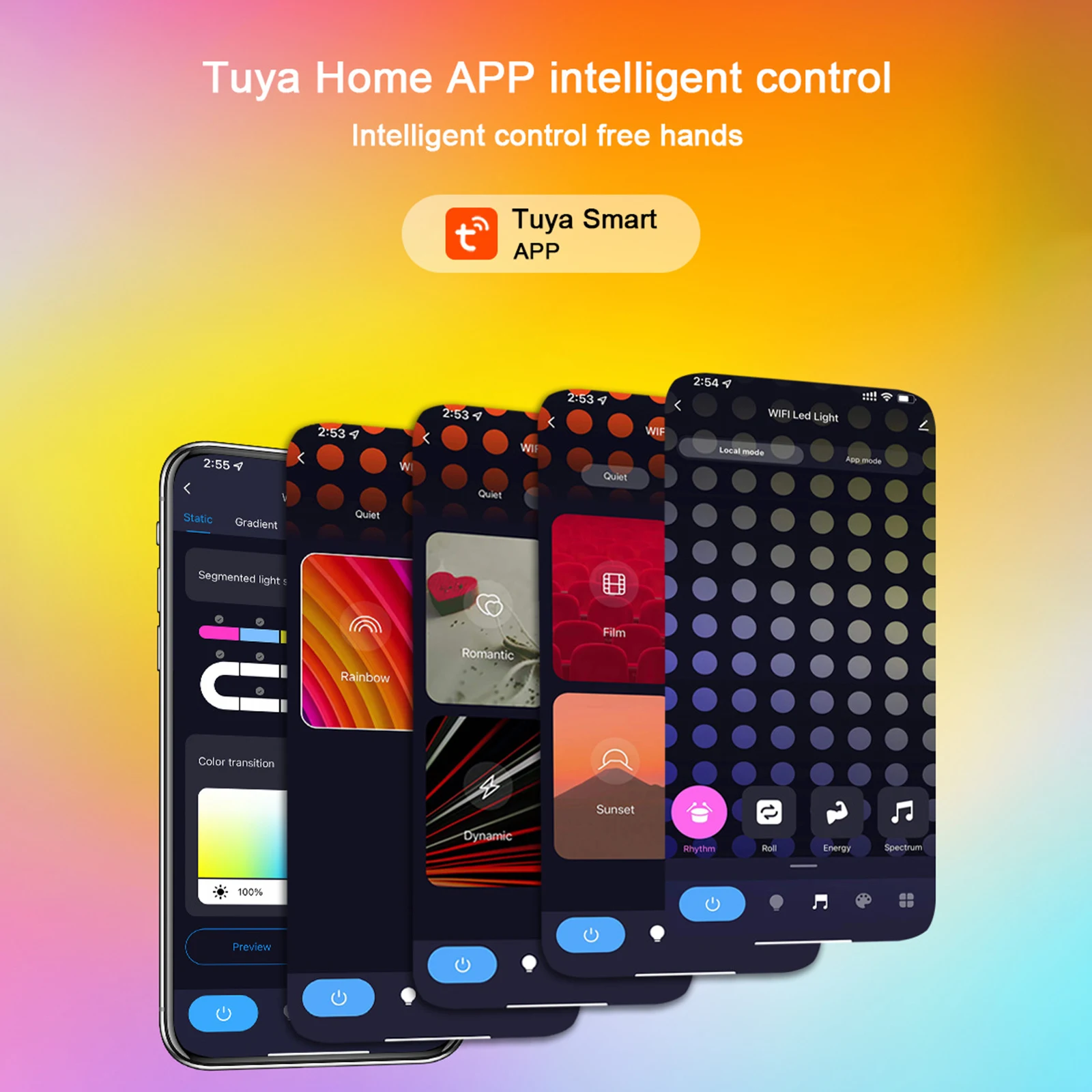 Guirxiété Lumineuse d'Extérieur G50 RGBIC, Lumière Blanche Chaude, avec 20 Ampoules LED à Intensité Variable, avec Application de Contrôle, pour délégations 26 Amaran