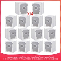 14PCS Dust Bag Fit For Irobot Roomba I1+ I3 I3+ I4 I4+ I6 I6+ I7 I7+ I8 I8+ S9 S9+ Robot Vacuum Cleaner Accessories