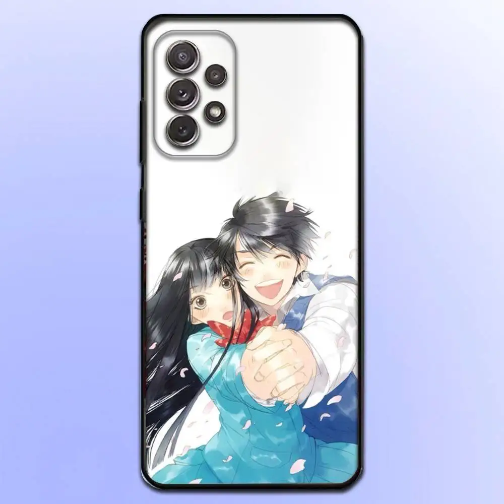 Funda de teléfono S-Sawako k-uronuma Anime para Samsung S25,S24,S21,S22,S23,S30,Ultra,S20,Plus,Fe,Lite,Note,10,9,5G cubierta negra
