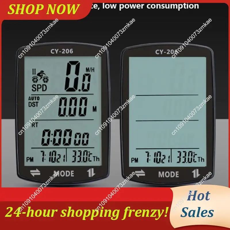Daily Sale Multi-Function Bicycle Speedometer And Odometer Wireless Waterproof Cycle Bike Computer Timer And Stopper Stopwatch