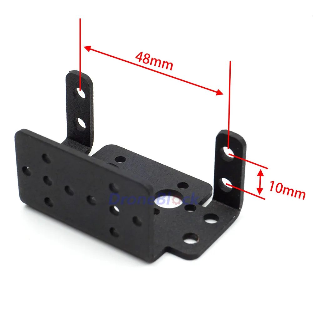 2 Sets MG995 MG996R Steering Gear Pan and Tilt Mount Mechanical 2 DOF Robot Servo Mount Set Bracket Sensor Mount Kit RC Car Boat