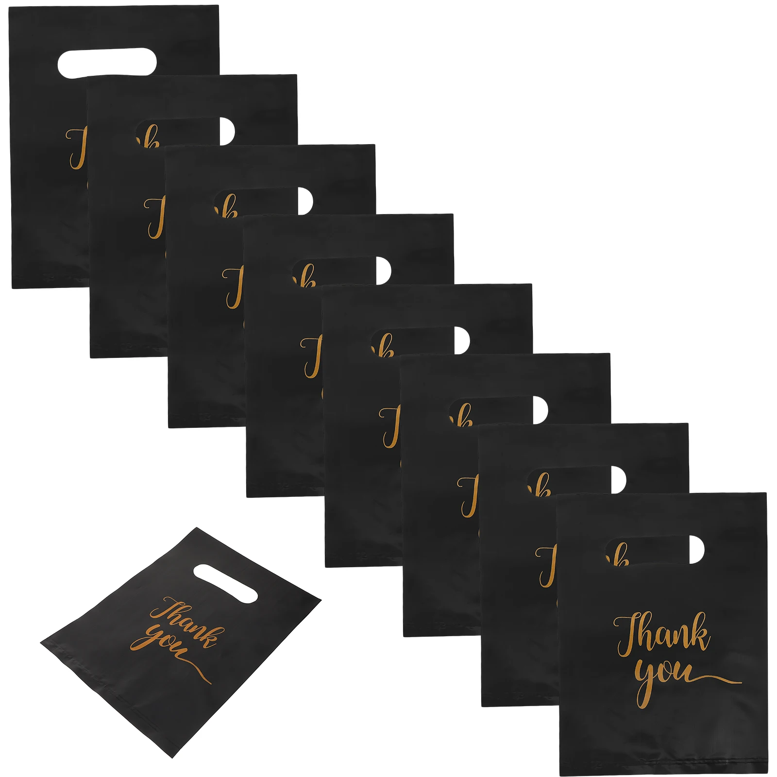 

Large Present Bag Gift Wrapping Packable Tote Commodity Small Bags Black Shopping