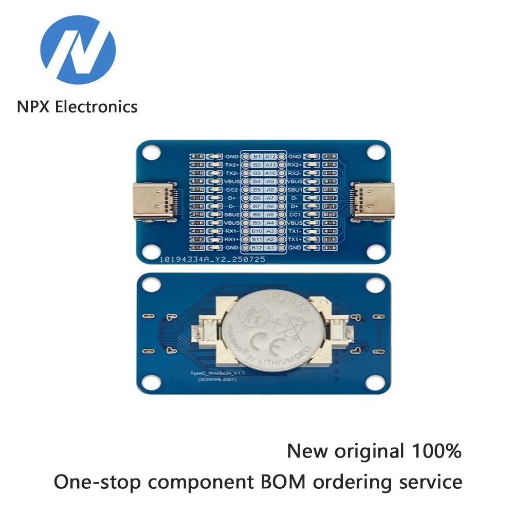 

Type C to Type C cable inspection module collector dual-head TYPE-C fast charging cable inspection module
