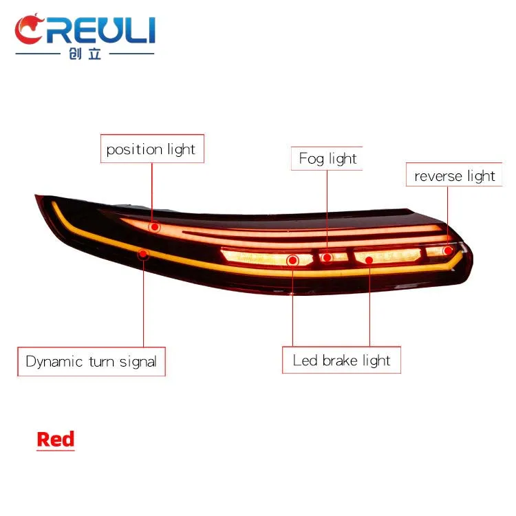 New LED Taillights For Panamera 970/970.1/970.2 2009-2016 6000K 6000 Lumens Retrofit Upgrade