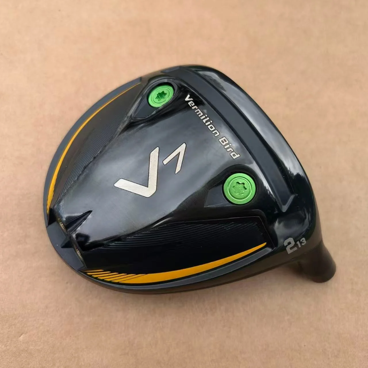 Vermilion Bird Stainless Steel Fairway Wood Head Adjustable Weight Screw Design Low CG High Forgiveness Golf Club Head Custom