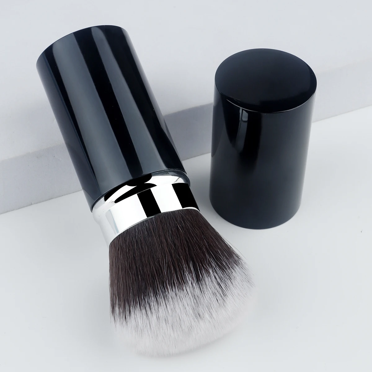 1pcs Professional Makeup Brushes Retractable Blusher Powder Foundation Face Concealer Kabuki Makeup Brush Cosmetic Tools