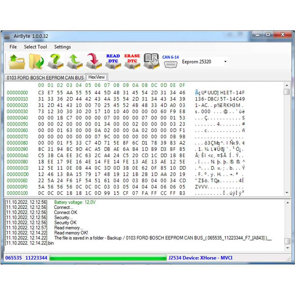 AirByte J2534 FULL 1.0.0.32 Software With Dongle Cleaning Crash Data in SRS ECUs via J2534 adapter Work with MVCI SM2 Open Port2