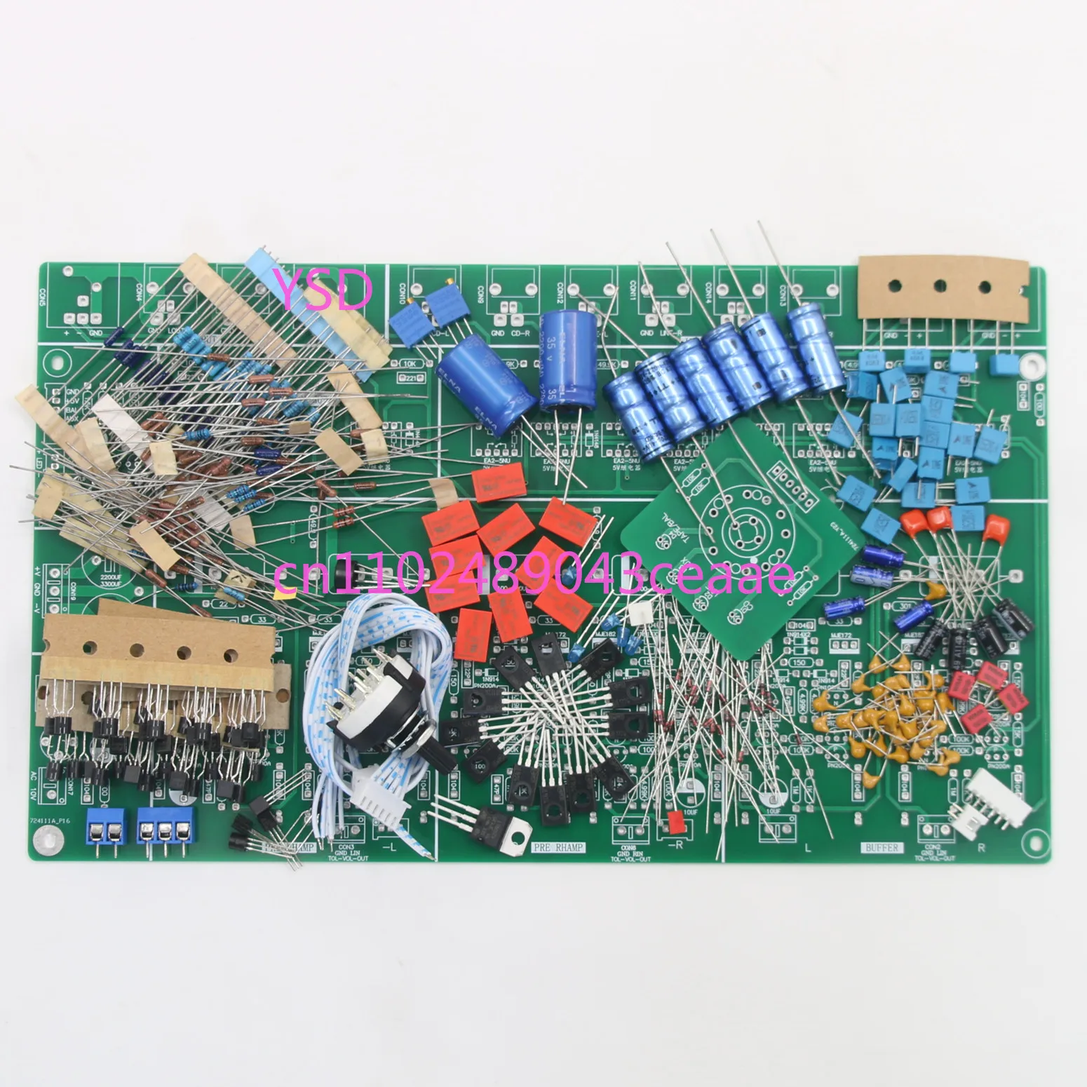 Kit de Preamplificador Estéreo HiFi Balanceado BRYSTON BP26 con Entrada/Salida RCA XLR